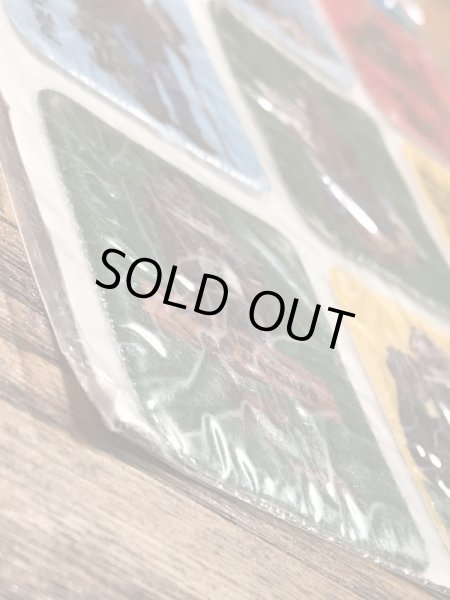 企業キャラクターのスモーキーベアの80’s〜ヴィンテージステッカーシート