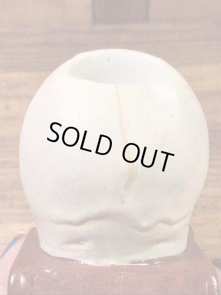 スカルオンブックのメイドインジャパンの50年代ビンテージマッチホルダー