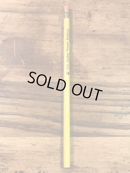 企業キャラクターのスモーキーベアの90’s〜ヴィンテージえんぴつ