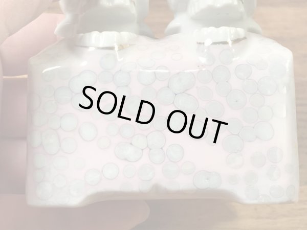 スカルのメイドインジャパン製の50年代ビンテージソルト&ペッパー