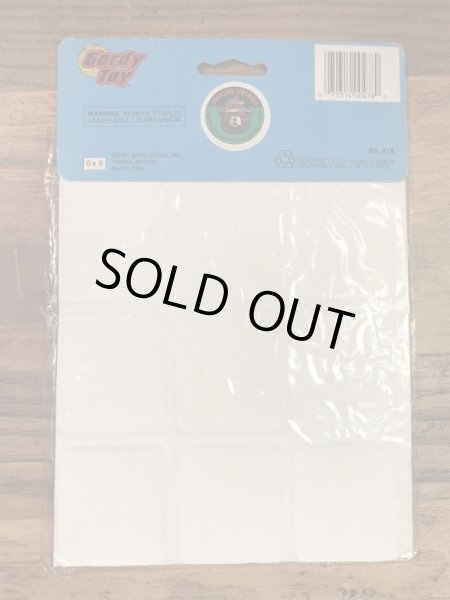 企業キャラクターのスモーキーベアの80’s〜ヴィンテージステッカーシート