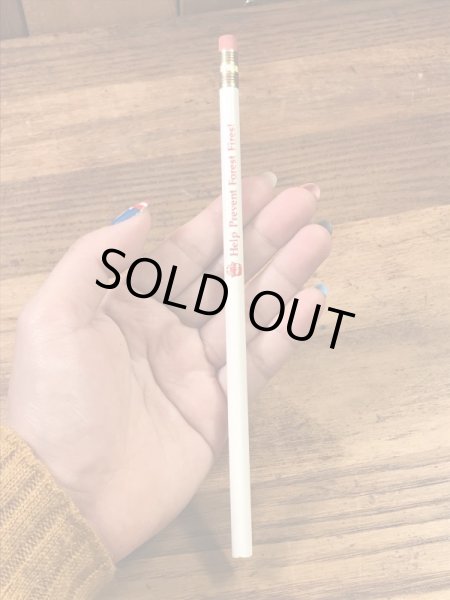 企業キャラクターのスモーキーベアの90’s〜ヴィンテージえんぴつ