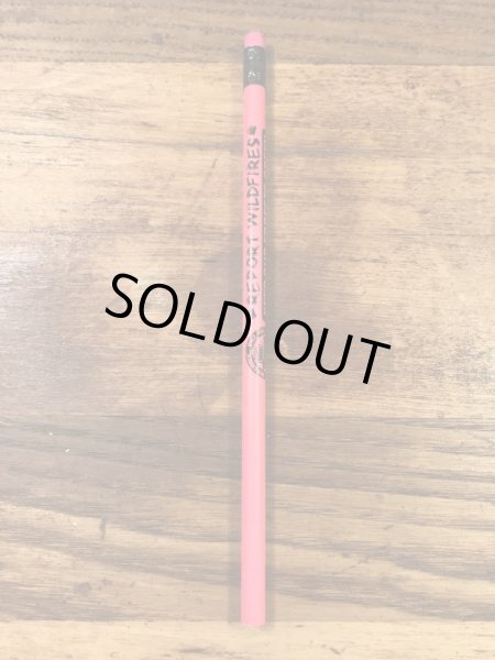 企業キャラクターのスモーキーベアの90’s〜ヴィンテージえんぴつ