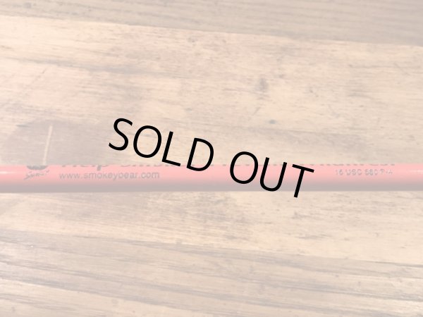 企業キャラクターのスモーキーベアの90’s〜ヴィンテージえんぴつ