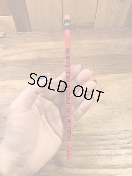 企業キャラクターのスモーキーベアの90’s〜ヴィンテージえんぴつ