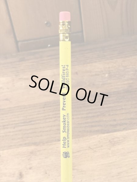 企業キャラクターのスモーキーベアの90’s〜ヴィンテージえんぴつ