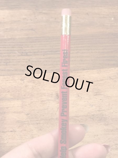 企業キャラクターのスモーキーベアの90’s〜ヴィンテージえんぴつ