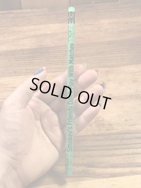 企業キャラクターのスモーキーベアの90’s〜ヴィンテージえんぴつ