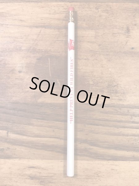 企業キャラクターのスモーキーベアの90’s〜ヴィンテージえんぴつ