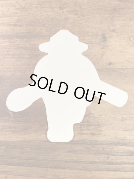 企業キャラクターのスモーキーベアの90’s〜ヴィンテージシール