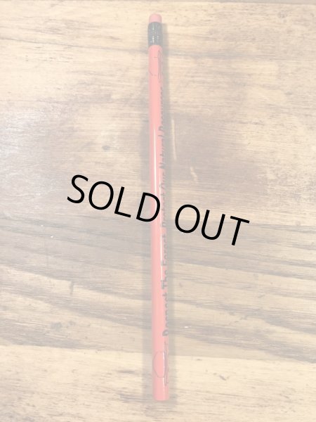 企業キャラクターのスモーキーベアの90’s〜ヴィンテージえんぴつ