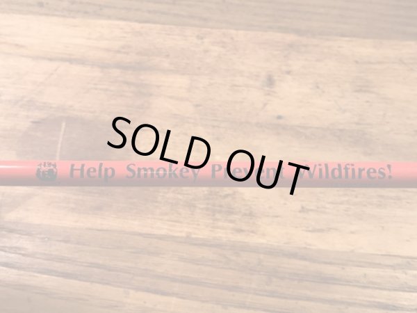 アドバタイジングキャラクターのスモーキーベアの90年代〜ビンテージの鉛筆