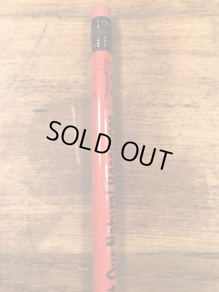 アドバタイジングキャラクターのスモーキーベアの90年代〜ビンテージの鉛筆