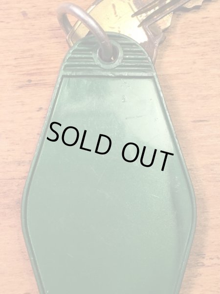 アメリカのモーテル「HOLIDAY INNホリデイイン」のルームキーで使用されていた70年代ビンテージモーテルキー