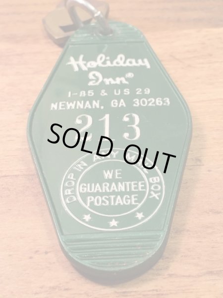 ホリデイインで使用されていた部屋の鍵70sヴィンテージモーテルキー