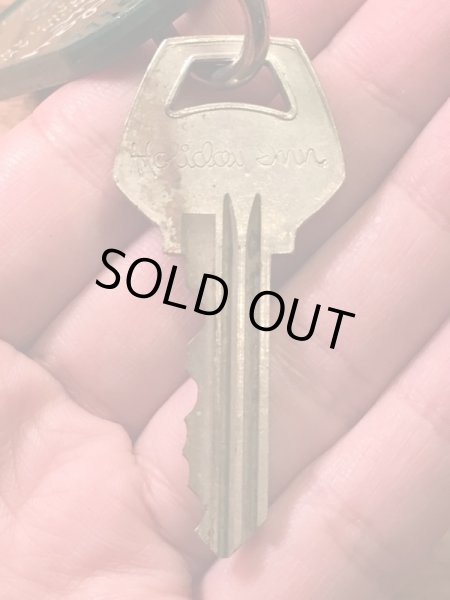 アメリカのモーテル「HOLIDAY INNホリデイイン」のルームキーで使用されていた60〜70年代ビンテージモーテルキー