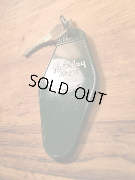 アメリカのモーテル「HOLIDAY INNホリデイイン」のルームキーで使用されていた60〜70年代ビンテージモーテルキー