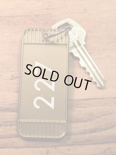 ホリデーインで使用されていた部屋の鍵60s〜70sヴィンテージモーテルキー