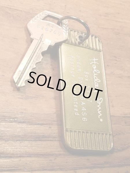 ホリデーインで使用されていた部屋の鍵60s〜70sヴィンテージモーテルキー