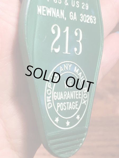 ホリデイインで使用されていた部屋の鍵70sヴィンテージモーテルキー