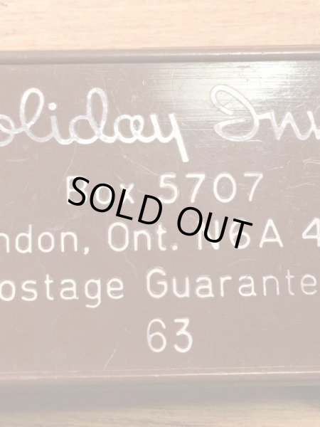 ホリデーインで使用されていた部屋の鍵60s〜70sヴィンテージモーテルキー