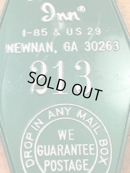 アメリカのモーテル「HOLIDAY INNホリデイイン」のルームキーで使用されていた70年代ビンテージモーテルキー