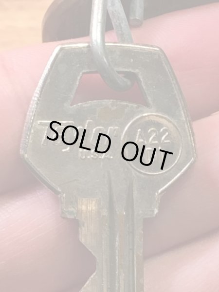 アメリカのモーテル「HOLIDAY INNホリデイイン」のルームキーで使用されていた60〜70年代ビンテージモーテルキー