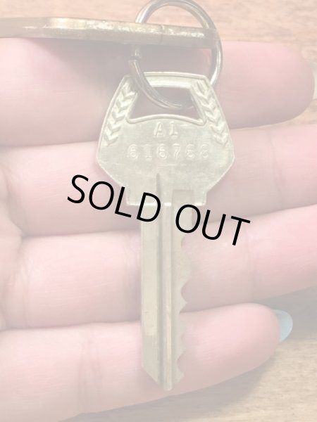 アメリカのモーテル「HOLIDAY INNホリデイイン」のルームキーで使用されていた60〜70年代ビンテージモーテルキー