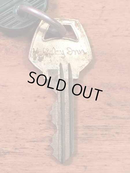 アメリカのモーテル「HOLIDAY INNホリデイイン」のルームキーで使用されていた70年代ビンテージモーテルキー