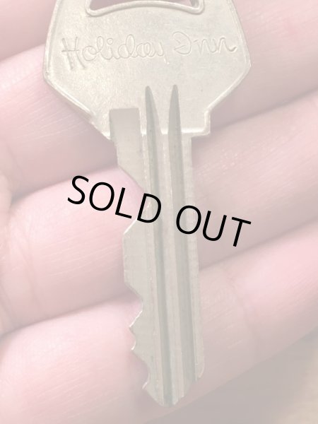 アメリカのモーテル「HOLIDAY INNホリデイイン」のルームキーで使用されていた60〜70年代ビンテージモーテルキー