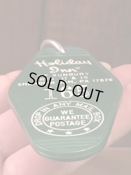 ホリデイインで使用されていた部屋の鍵70sヴィンテージモーテルキー