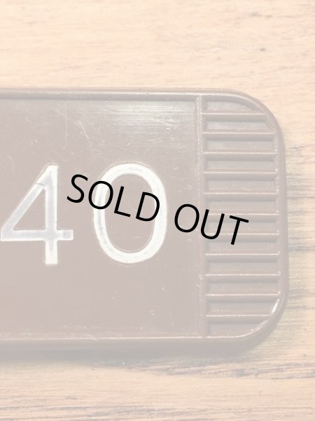 アメリカのモーテル「HOLIDAY INNホリデイイン」のルームキーで使用されていた60〜70年代ビンテージモーテルキー