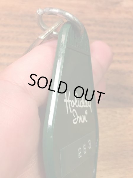 アメリカのモーテル「HOLIDAY INNホリデイイン」のルームキーで使用されていた60〜70年代ビンテージモーテルキー