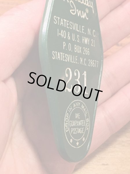 ホリデーインで使用されていた部屋の鍵60s〜70sヴィンテージモーテルキー