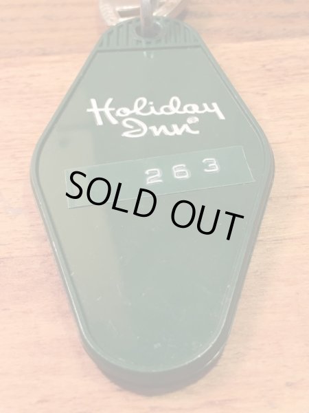アメリカのモーテル「HOLIDAY INNホリデイイン」のルームキーで使用されていた60〜70年代ビンテージモーテルキー