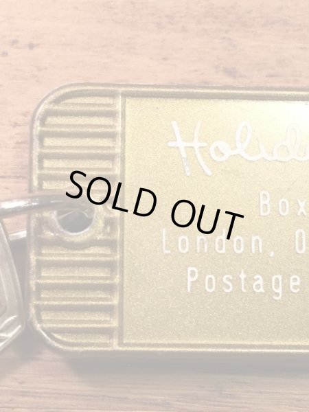 アメリカのモーテル「HOLIDAY INNホリデイイン」のルームキーで使用されていた60〜70年代ビンテージモーテルキー