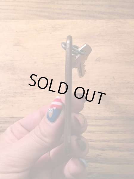 アメリカのモーテル「HOLIDAY INNホリデイイン」のルームキーで使用されていた60〜70年代ビンテージモーテルキー