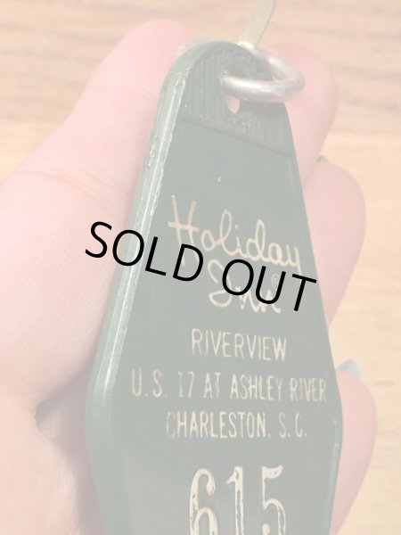 アメリカのモーテル「HOLIDAY INNホリデイイン」のルームキーで使用されていた60〜70年代ビンテージモーテルキー