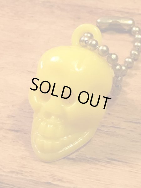 画像3: Skull Keychain”Yellow” スカルキーチェーン キーホルダー ビンテージ 60〜70年代 (3)