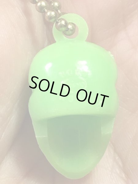 ガムボールマシンのスカルのヴィンテージキーホルダー