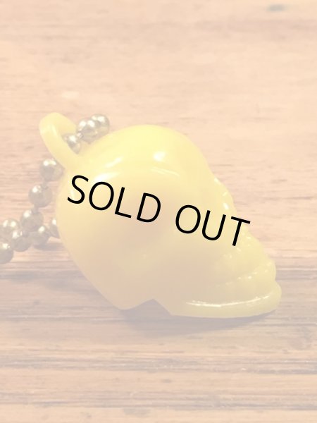 画像5: Skull Keychain”Yellow” スカルキーチェーン キーホルダー ビンテージ 60〜70年代 (5)
