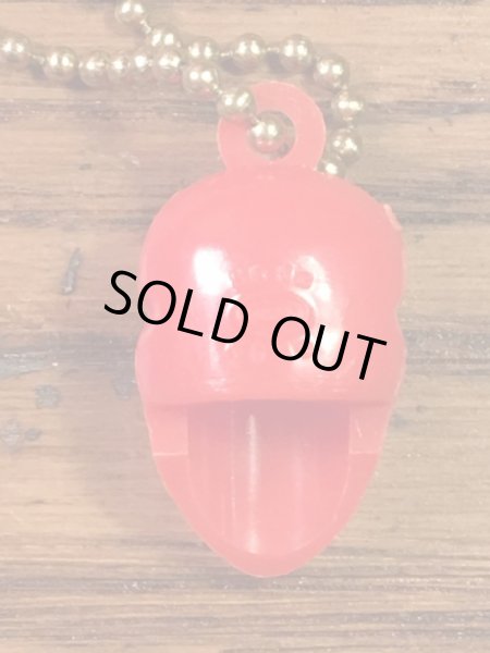 ガムボールマシンのスカルのヴィンテージキーホルダー