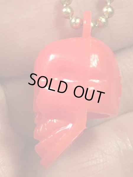 ガムボールマシンのスカルのヴィンテージキーホルダー