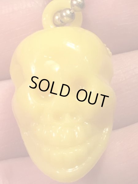 画像9: Skull Keychain”Yellow” スカルキーチェーン キーホルダー ビンテージ 60〜70年代 (9)