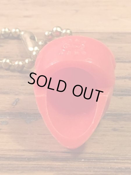 ガムボールマシンのスカルのヴィンテージキーホルダー