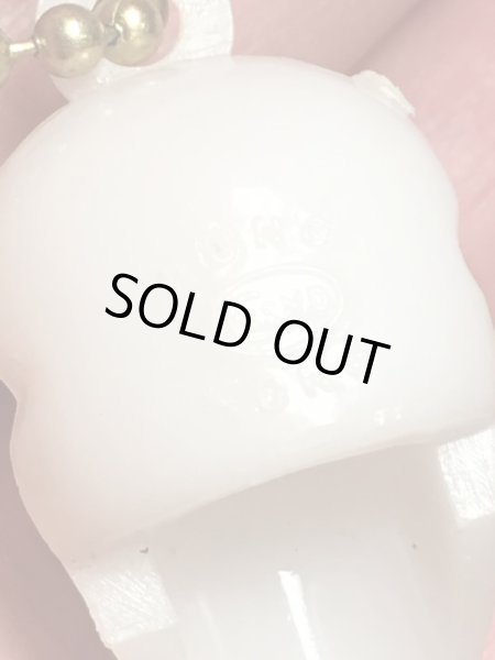 ガムボールマシンのスカルのヴィンテージキーホルダー