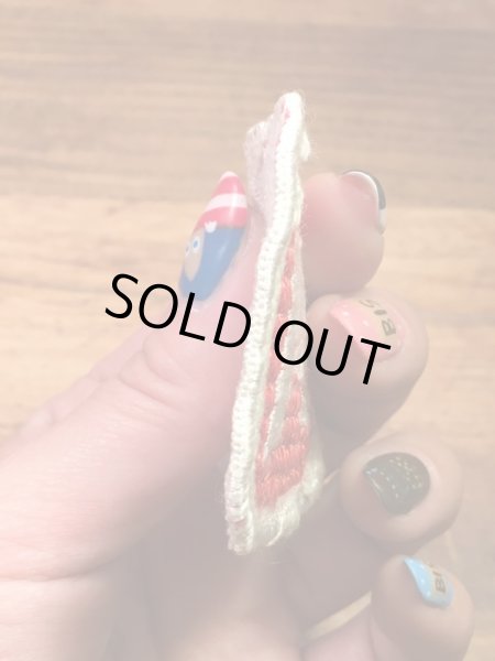 7upの貼付けタイプのビンテージ刺繡ワッペン