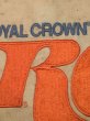 Royal Crown Colaの貼付けタイプのヴィンテージ刺繡パッチ
