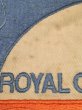 Royal Crown Colaの貼付けタイプのヴィンテージ刺繡パッチ