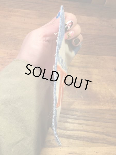 ローヤルクラウンコーラの貼付けタイプのビンテージ刺繡ワッペン